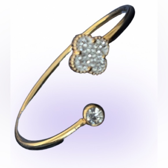 Vintage Jewelry - Fashion gold bling bracelet